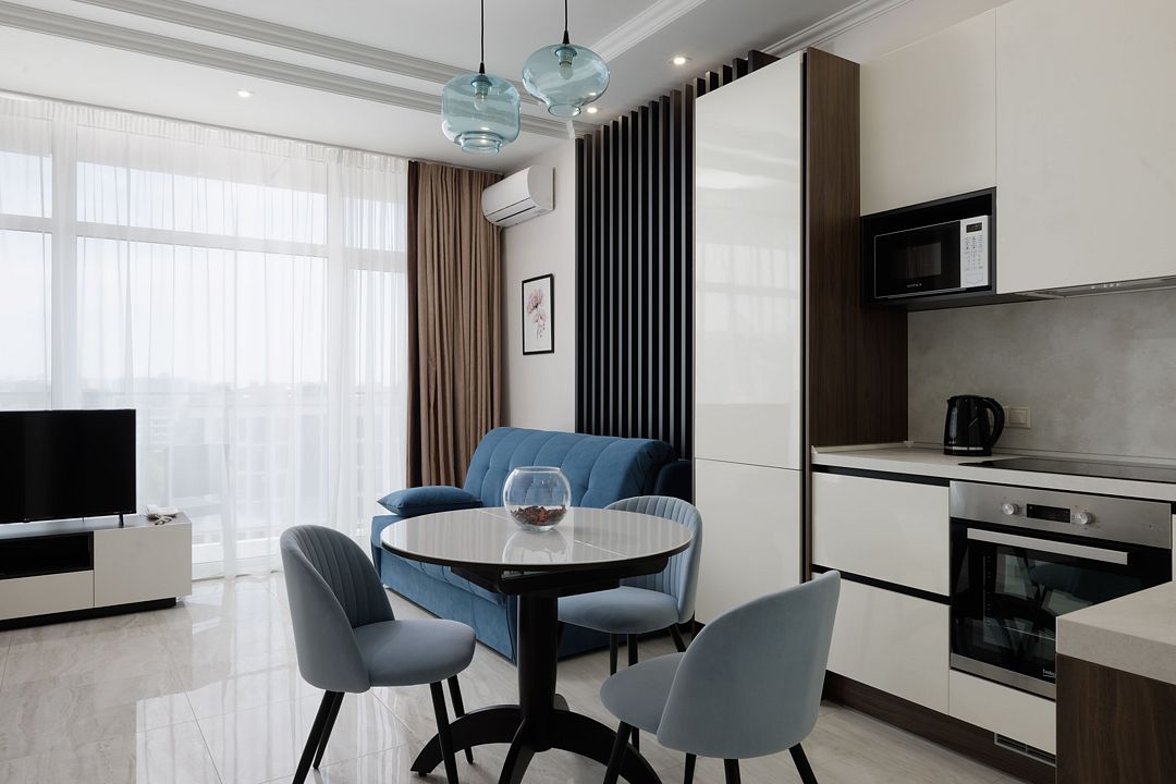 Апартаменты Премиум Делюкс 2-местный (с боковым видом на море)