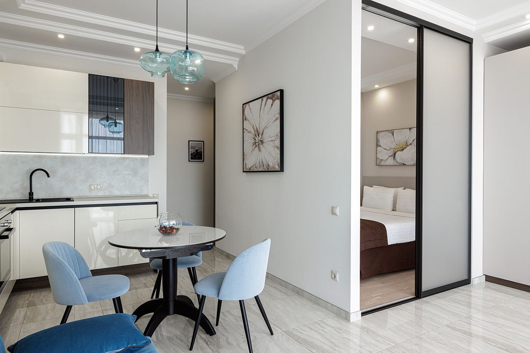 Апартаменты Премиум Делюкс 2-местный (с боковым видом на море)