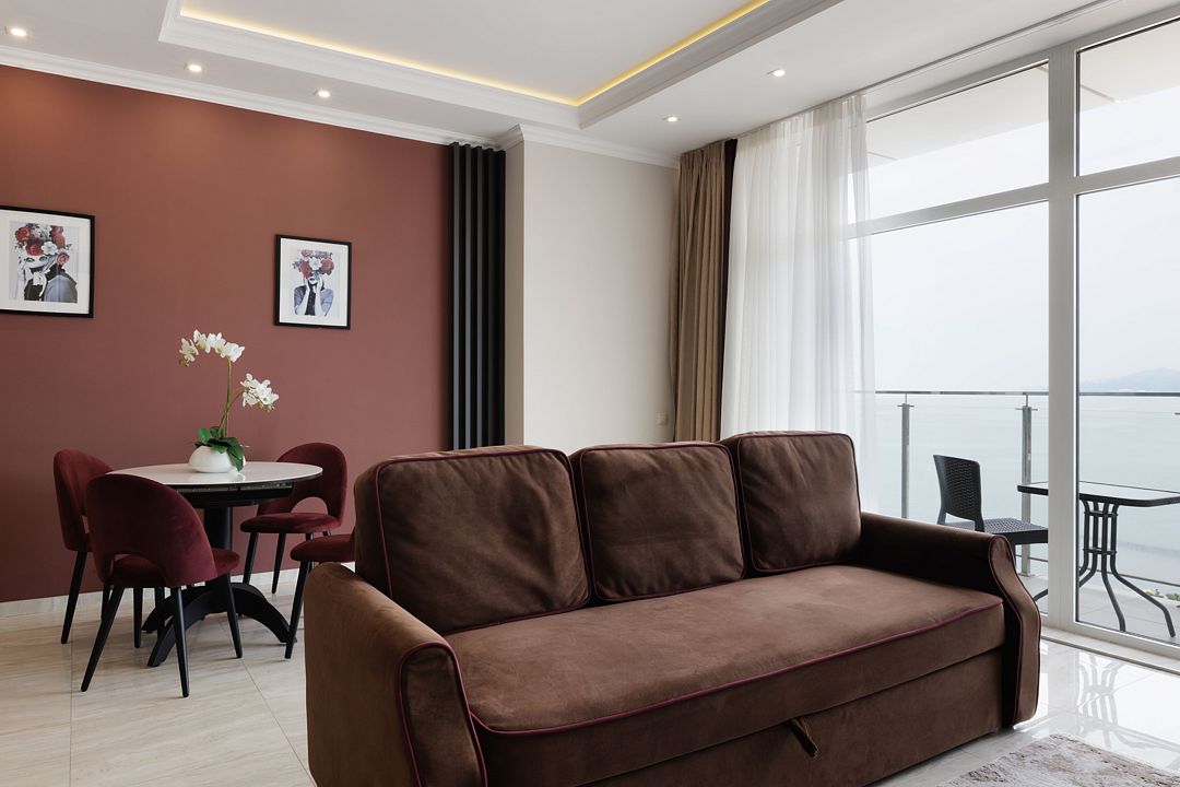 Апартаменты Премиум Люкс 2-местный (с боковым видом на море)