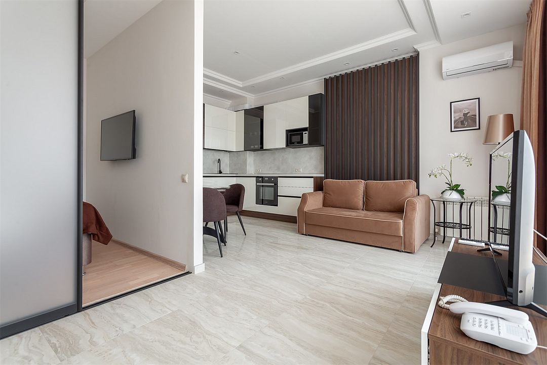 Апартаменты Премиум Люкс 2-местный (с боковым видом на море)