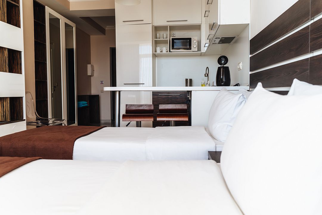 Апартаменты Стандарт 2-местный (с видом на море)