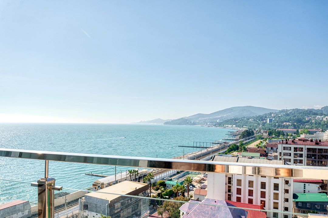 Апартаменты Премиум 4-местный 3-комнатный (с видом на море)