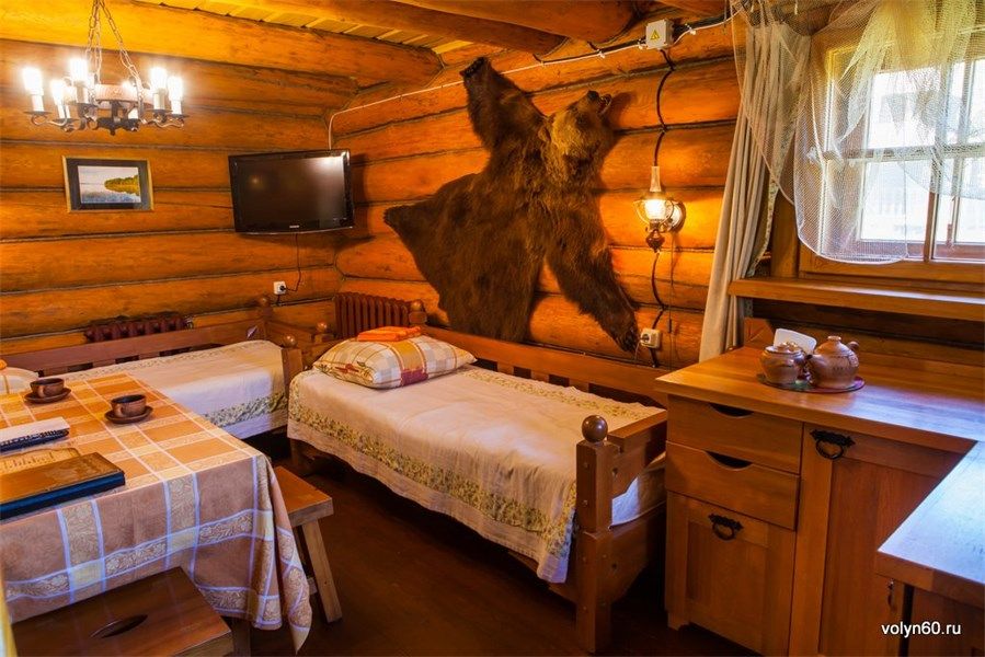 Дом 2-местный 1-комнатный (Охотничий домик)