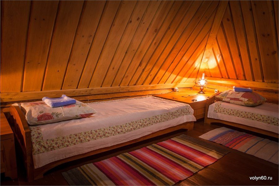 Дом 2-местный 1-комнатный (Охотничий домик)