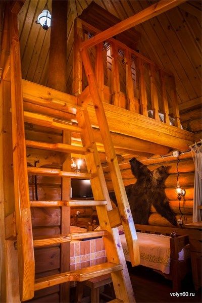 Дом 2-местный 1-комнатный (Охотничий домик)