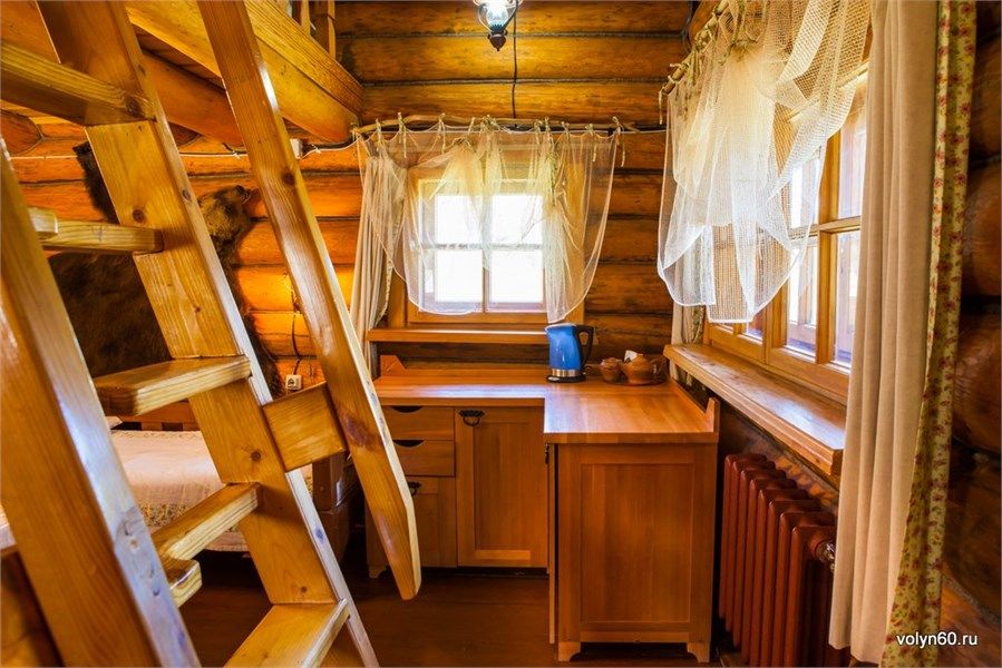 Дом 2-местный 1-комнатный (Охотничий домик)