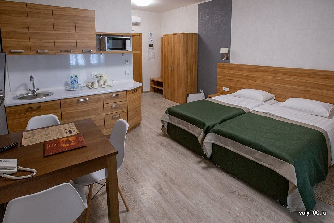 Студио 2-местный 1-комнатный ( Улучшенный)