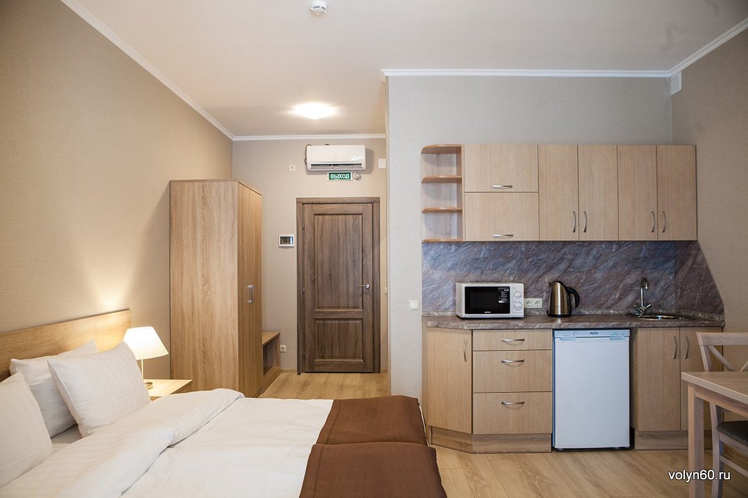 Таунхаус 2-местный 1-комнатный (Студио)