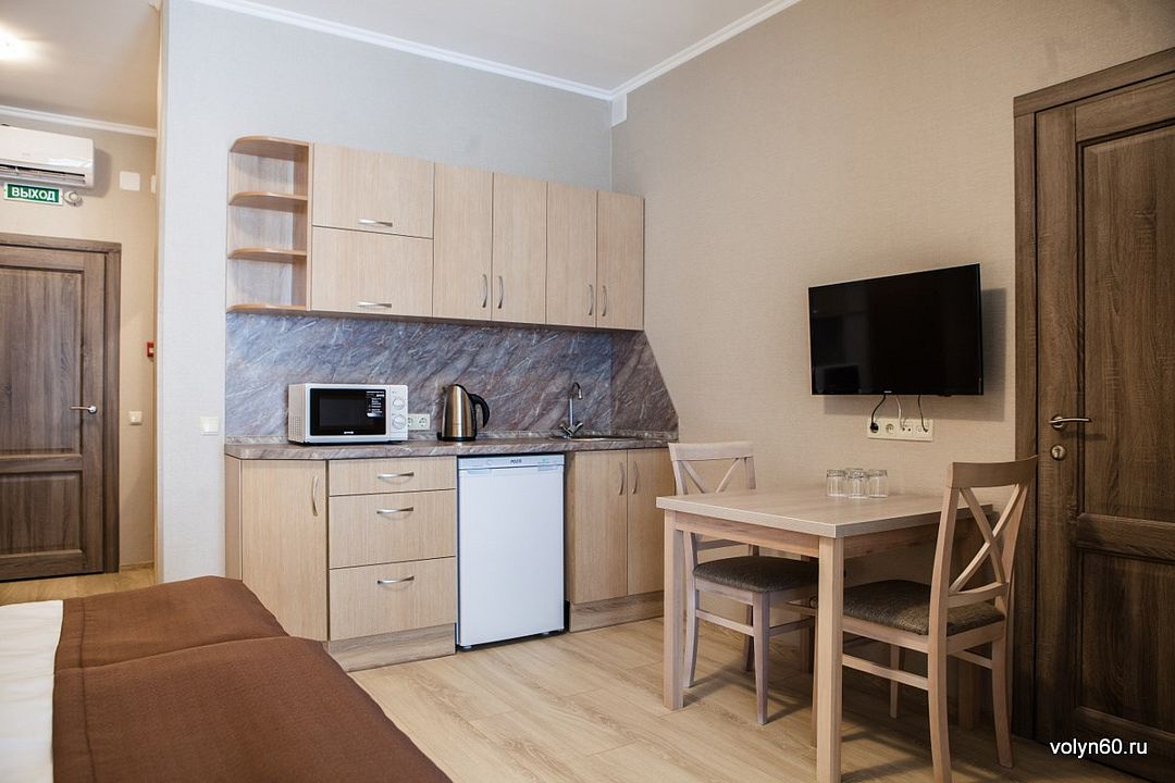 Таунхаус 2-местный 1-комнатный (Студио)