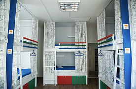 Место в десятиместном женском номере, Хостел Family, Краснодар