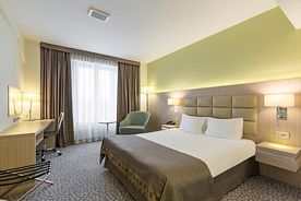 Номер Стандартный двуспальная кровать, Гостиница Нестеров Плаза, Уфа