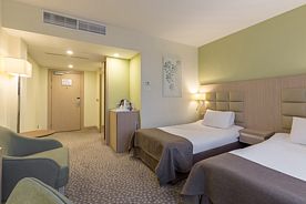 Номер Стандартный 2 отдельные кровати, Гостиница Нестеров Плаза, Уфа