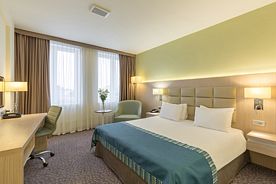 Номер Улучшенный двуспальная кровать, Гостиница Нестеров Плаза, Уфа