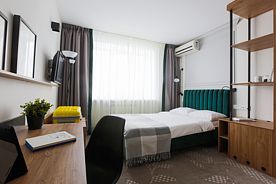 Одноместный номер Стандарт односпальная кровать, Гостиница Иремель, Уфа