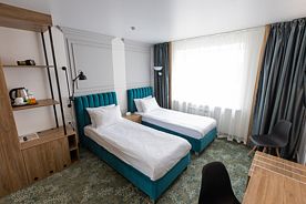 Двухместный номер Стандарт 2 отдельные кровати, Гостиница Иремель, Уфа