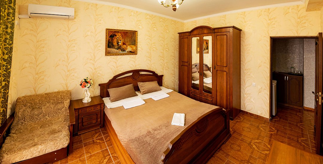 Люкс 5-местный 2-комнатный