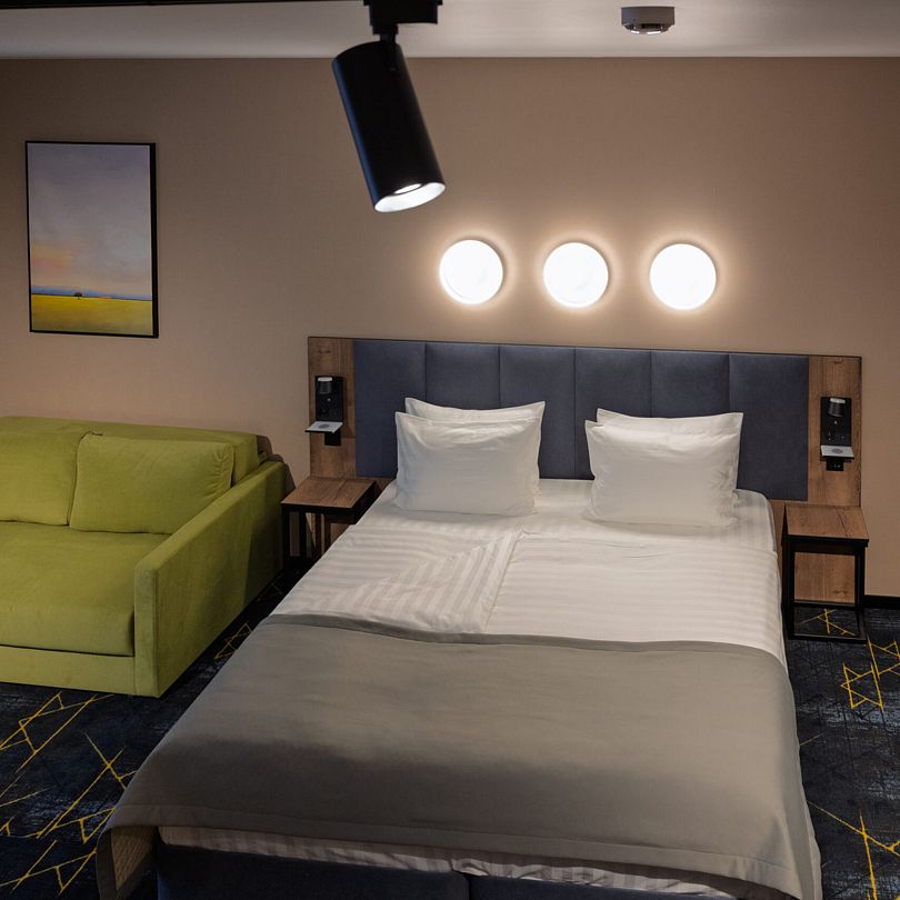 Стандартный 2-местный 1-комнатный (с доп местом) | Адреналин, Республика Карачаево-Черкесия