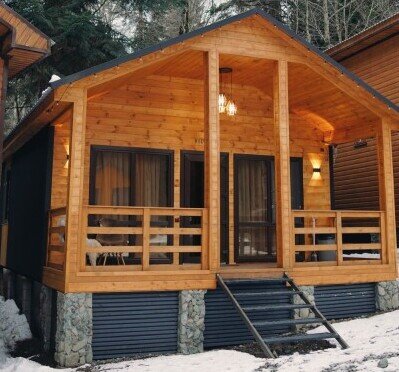 Villa 2-местный 2-комнатный 1-этажный (№8, с террасой)