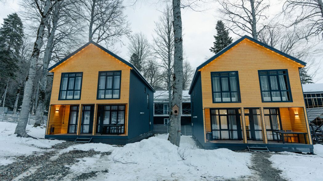 Villa 8-местный 4-комнатный 2-этажный (№1, Скандинавский стиль)