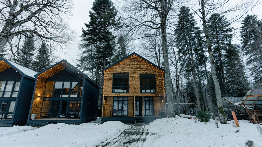 Villa 8-местный 4-комнатный 2-этажный (№5, Эклектичный стиль)