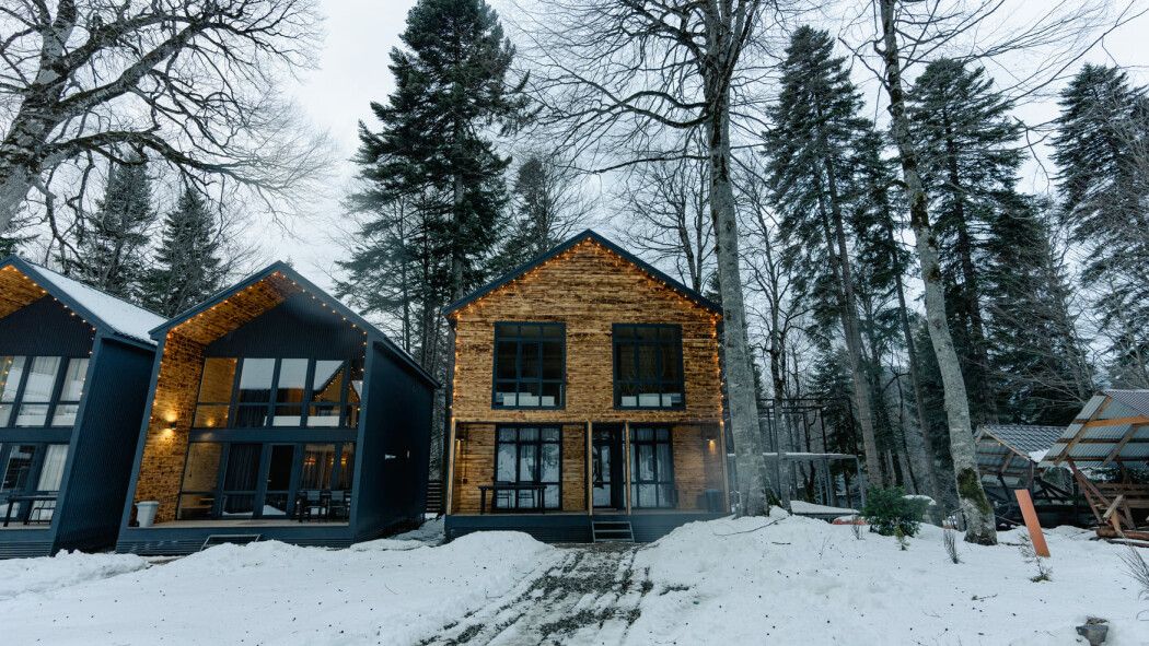 Villa 8-местный 4-комнатный 2-этажный (№5, Эклектичный стиль)