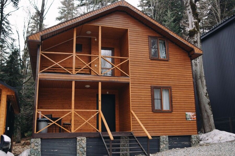 Villa 8-местный 4-комнатный 2-этажный (№9, с террасой)