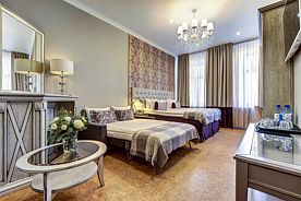 Номер Комфорт Plus (DBL/TWIN/TRPL), Отель Пушка ИНН, Санкт-Петербург