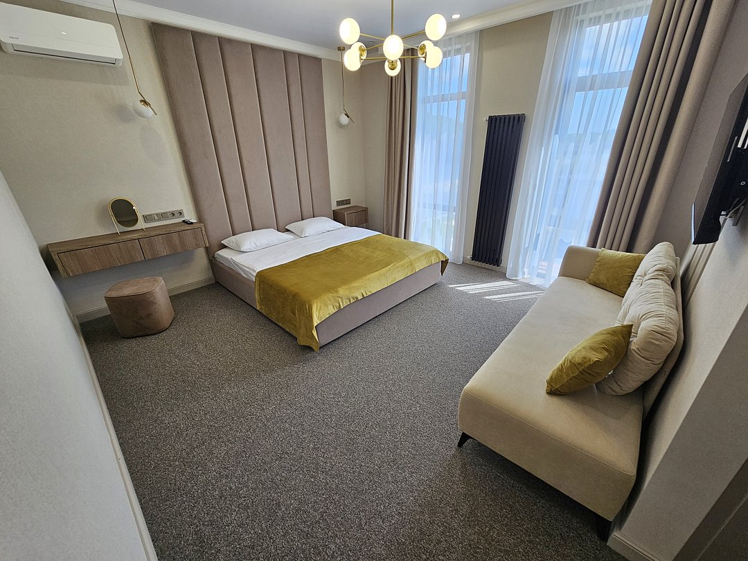 Вилла 6-местный (с 3-мя спальнями, видом на реку), спальня 3 - 2 второй этаж