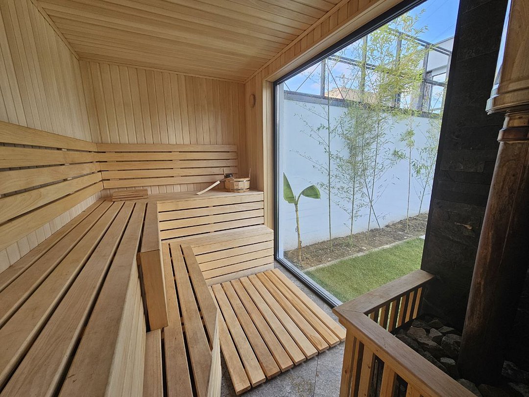 Вилла 6-местный (с 3-мя спальнями, видом на реку), парилка днем