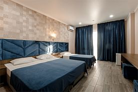 Стандарт 3-местный вид на реку, Отель Golden Resort, Новомихайловский