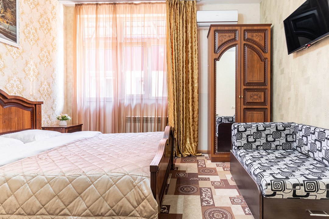 Семейный 4-местный 1-комнатный