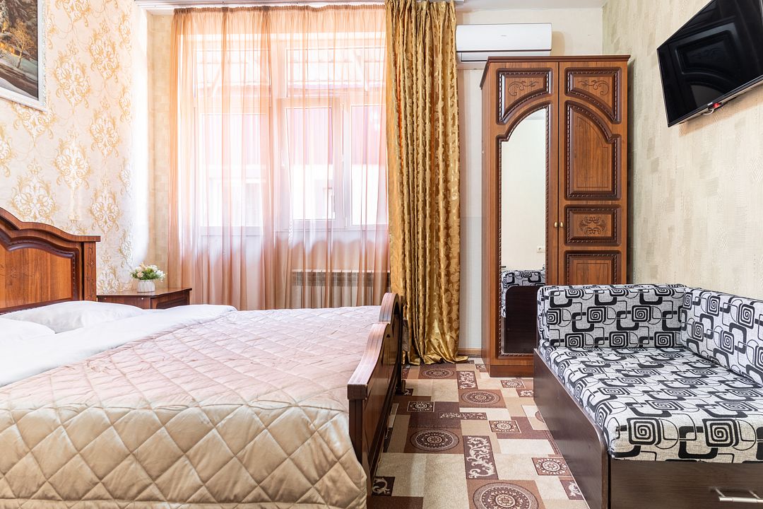 Семейный 4-местный 1-комнатный