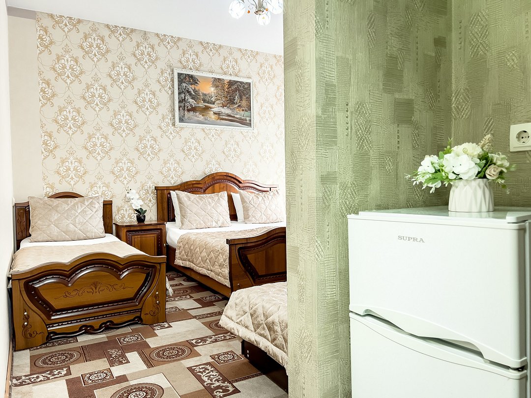 Семейный 4-местный 1-комнатный