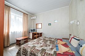 Стандартный улучшенный 2-местный 2-комнатный без балкона корпус 1, Пансионат Авиатор, Головинка