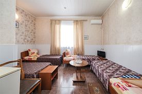 Стандарт 4х местный однокомнатный без балкона корпус 1, Пансионат Авиатор, Головинка
