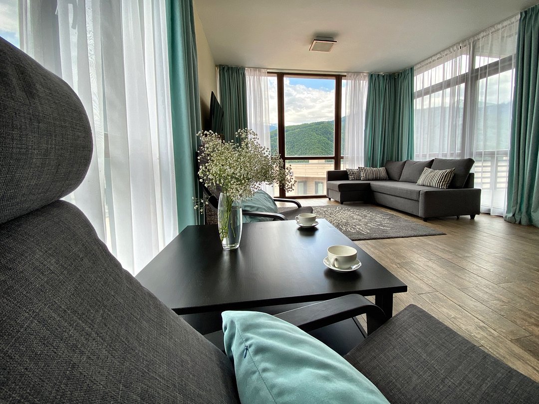 Вилла 7-местный 4-комнатный (с 3 спальнями, вид на горы)