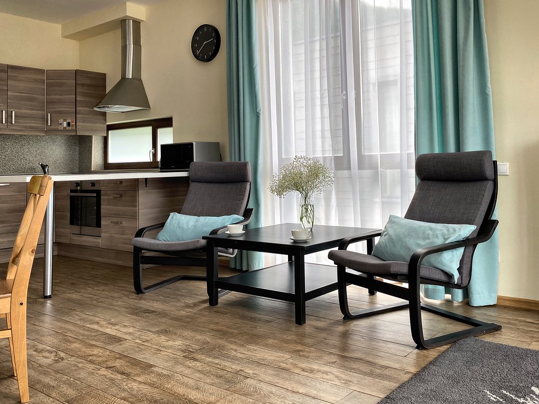 Вилла 7-местный 4-комнатный (с 3 спальнями, вид на горы)