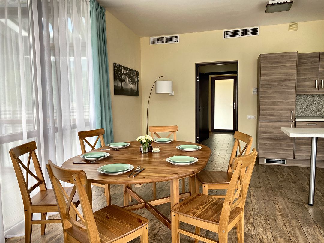 Вилла 7-местный 4-комнатный (с 3 спальнями, вид на горы)