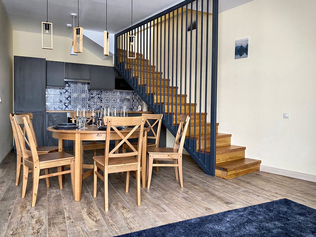 Таунхаус 8-местный 4-комнатный (вид на горы)