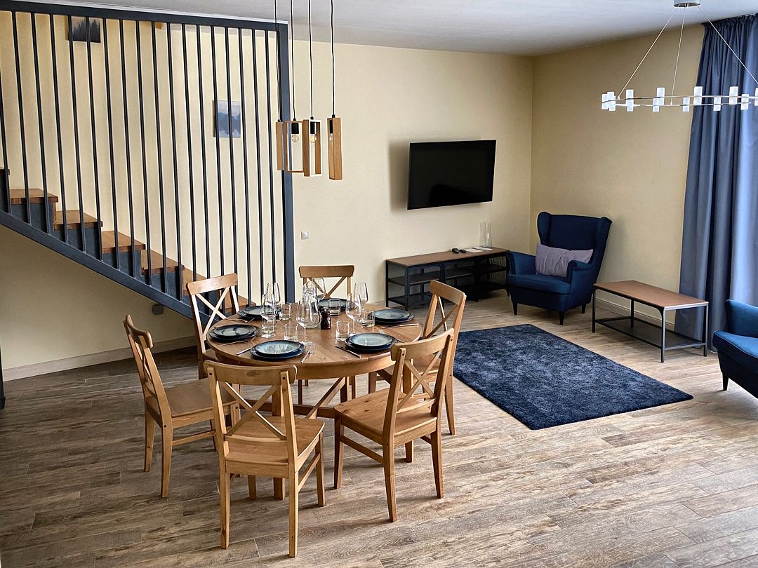 Таунхаус 8-местный 4-комнатный (вид на горы)