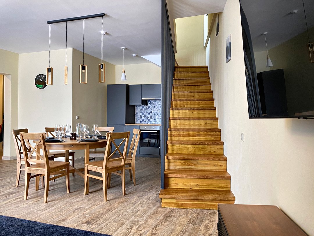 Таунхаус 8-местный 4-комнатный (вид на горы)