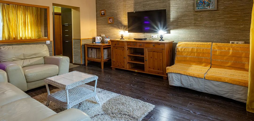 Люкс 4-местный 2-комнатный (Retro)