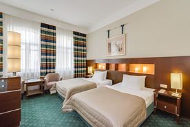 Стандартный номер с двумя кроватями, Отель Петр I, Москва