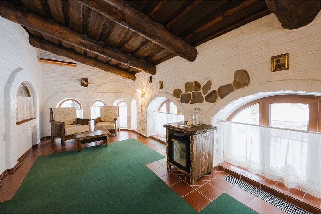 Шале 2-местный 1-уровневый (в Альпийском домике)