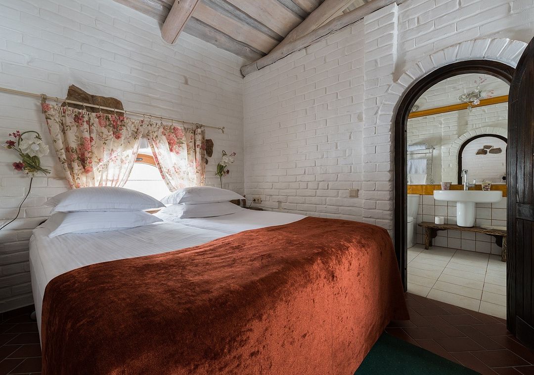 Шале 2-местный 2-уровневый (в Альпийском домике)