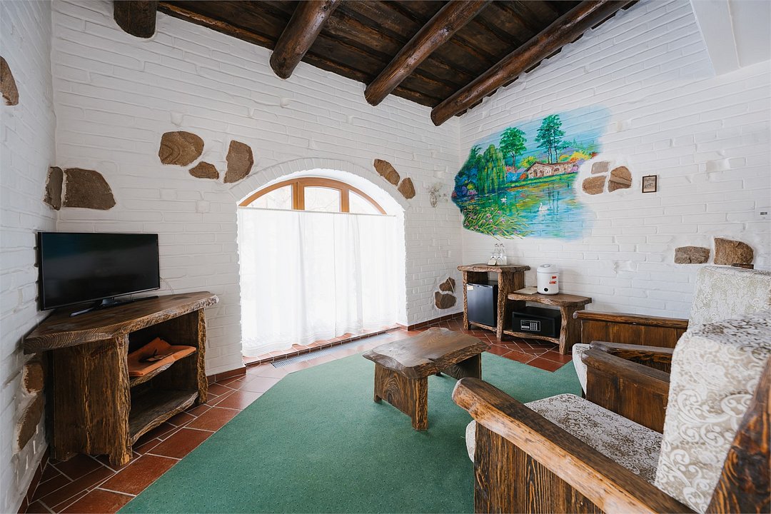 Шале 2-местный 2-уровневый (в Альпийском домике)