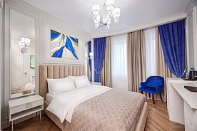 De Luxe Премиум одноместный номер, Отель Тверские Замки De Luxe, Тверь