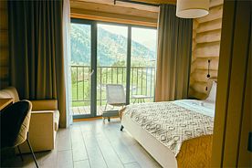 Стандартный двухместный номер с двуспальной кроватью, База отдыха Sol resort, Чемал