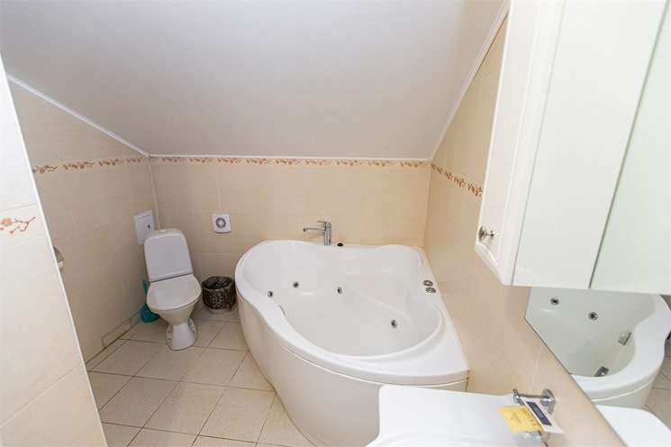 Люкс 2-местный 1-комнатный (с джакузи)