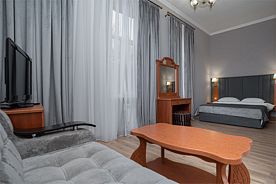 Двухместный с 1 кроватью и диваном, Отель Espero Hotel Resort & Spa, Ессентуки